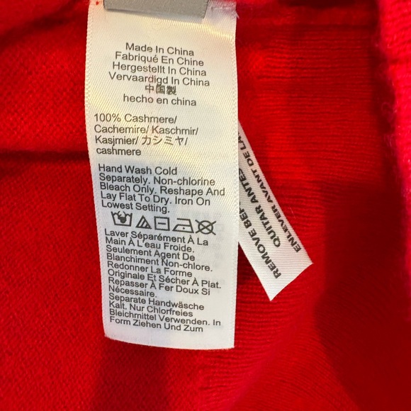 J. Crew Vibrant Red Crewneck Sweater - Picture 5 of 8